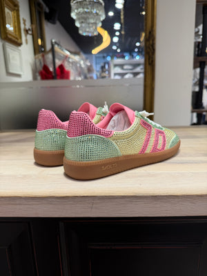 B70 Cloud cristaux vert/rose